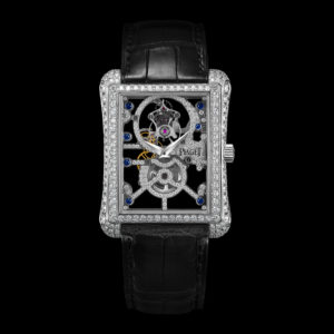Montre tourbillon squelette or blanc diamant – Piaget Montre de Luxe G0A30037