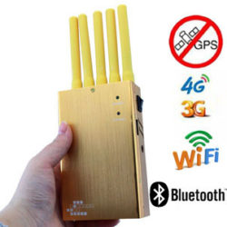 Portable Cell Phone Signal Jammers Blocker Mobile Cellular