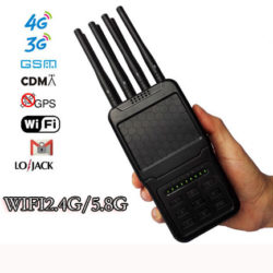 Portable Cell Phone Signal Jammers Blocker Mobile Cellular