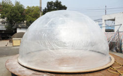 China Manufacturer Customized Lacrylic Ball Cover For Fish Tank