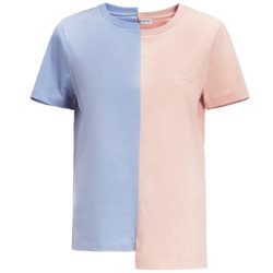 Loewe Asymmetric Anagram T-shirt Blue/Pink