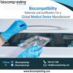 Biocompatibility Rationale and Justification For a Global Medical Device Manufacturer