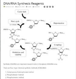 chemical synthesis of dna by phosphoramidite method