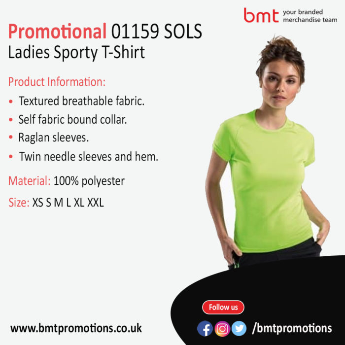 Promotional 01159 SOLS Ladies Sporty T-Shirt