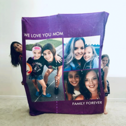 Custom Blankets Personalized Photo Blankets Custom Collage Blankets With 3