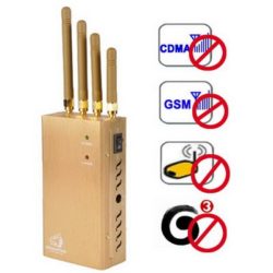 Protable Cellular Phones Band Jammers for 2G 3G WiFi and RF