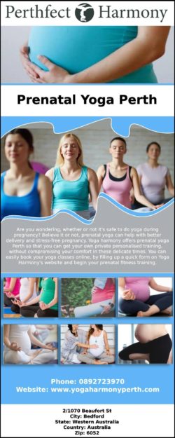 Prenatal Yoga for Relaxation to Join Yoga Harmony Perth