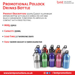Promotional Pollock Drinks Bottle