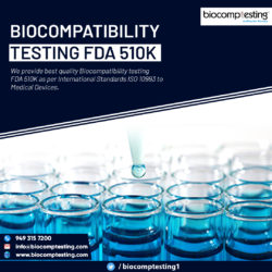 Biocompatibility testing FDA 510K