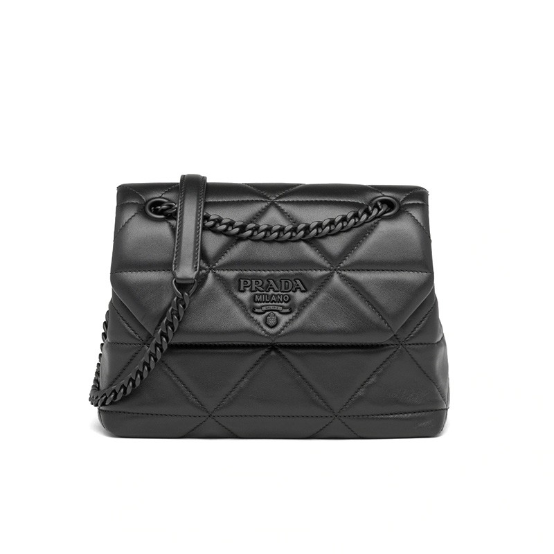 Prada 1BD233 Small Nappa Leather Spectrum Bag In Black