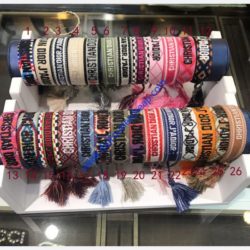 Christian Dior J’Adior Woven Bracelets
