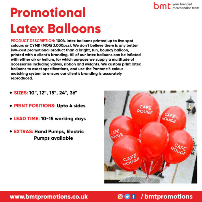 Promotional Latex Balloons
