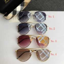 Burberry Top Bar Detail Pilot Foldable Sunglasses
