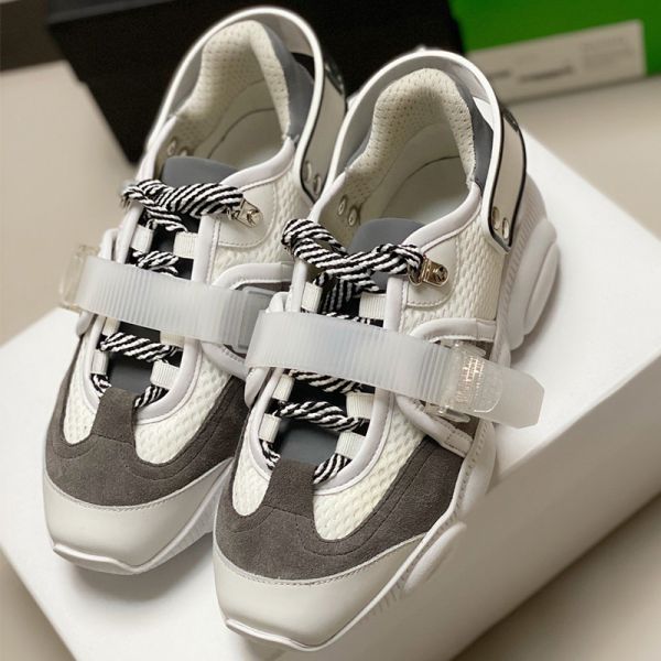 Moschino Roller Skates Teddy Sole Sneakers White