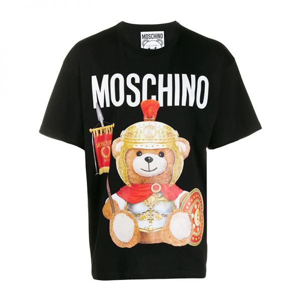 Moschino Roman Teddy Bear T-Shirt Black