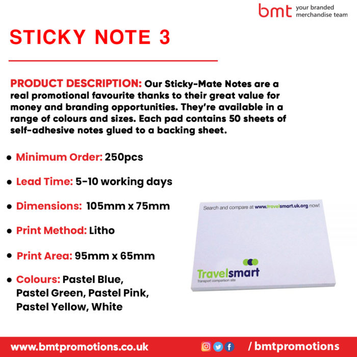 Promotional Sticky Note 3