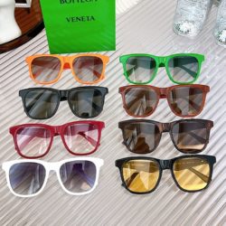 Bottega Veneta BV1160S Classic Acetate Square Sunglasses