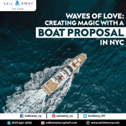 Waves of Love Creating Magic with a Boat Proposal in NYC