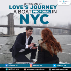 Setting Sail on Love’s Journey a Boat Proposal in NYC