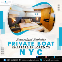 Personalized Perfection Private Boat Charters Tailored to NYC
