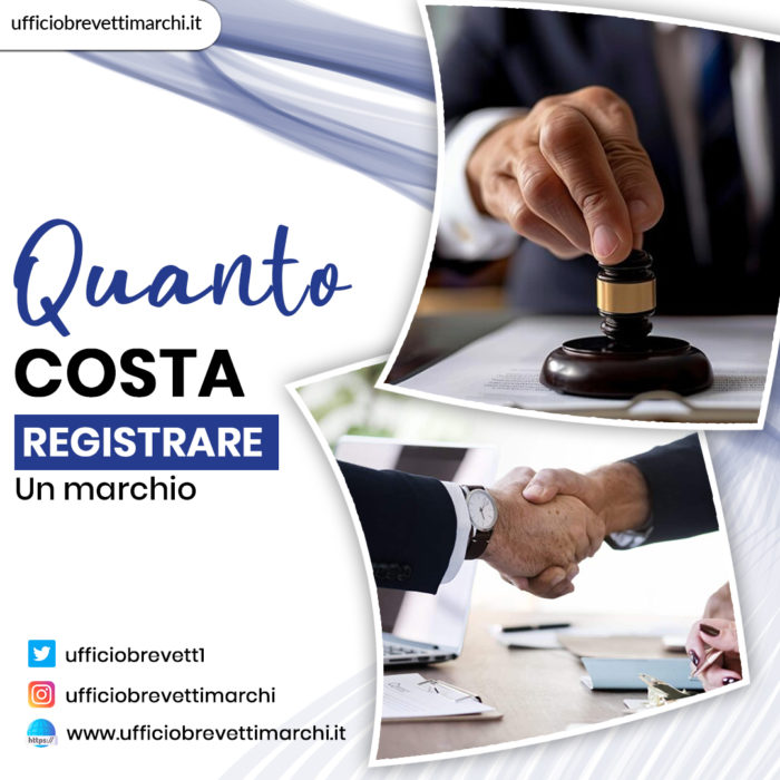 quanto costa registrare un marchio