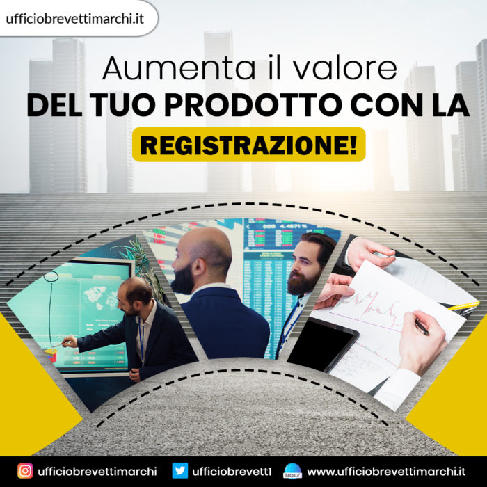 Aumenta il valore del tuo prodotto con la registrazione!